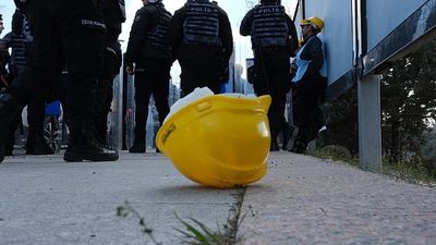 Dozens of Turkish coal miners detained after march for unpaid wages