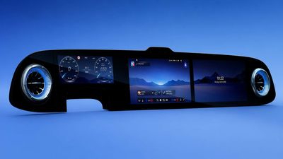 The Base 2027 Mercedes C-Class EV Has Three Screens, But One Is Hiding A Secret