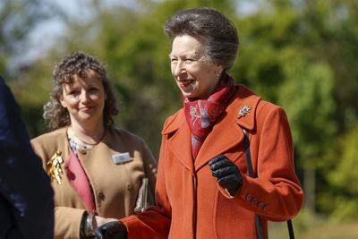 Anne spots secret corgi tribute at opening of Queen Elizabeth II Garden