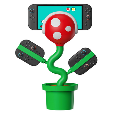 Viral Piranha Plant Switch 2 Dock Hits Amazon With 4K Support, Joy-Con Charging, But There's a Catch