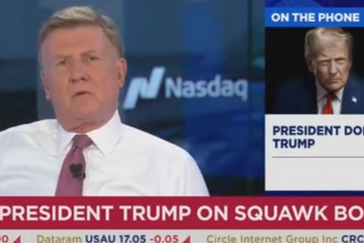 Trump claims credit for inflation coming down during Biden presidency