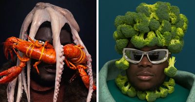30 Times This Artist Turned The Most Unexpected Things Into Bold Fashion Statements