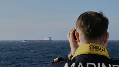 What do we know about the ABINSK ship, and why wasn't it stopped?