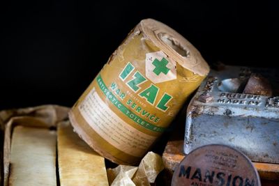 Feeling flush with Izal mementoes