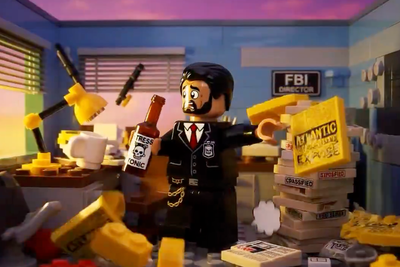 Kash Patel’s alleged drinking and trips with girlfriend mocked in AI Lego video that has the internet buzzing
