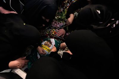Photos show funerals in Lebanon for Hezbollah fighters, civilians killed before ceasefire