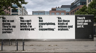 This clever campaign tackles a common creative quandary