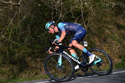 'It's great having guys who know where they're going' – a bit of local knowledge pays dividends for British rider's all-day break at Tour of the Alps