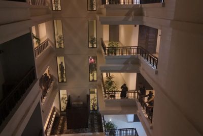 Mother, son rescued from condo set on fire by Irish husband