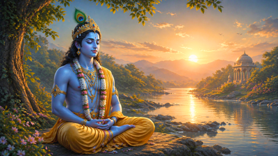 3 Gita Verses That Reveal Lord Krishna’s Meditation Technique