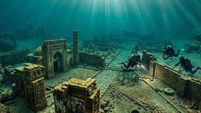 A lost ‘Silk Road’ city found beneath Lake Issyk-Kul in Kyrgyzstan stuns archaeologists