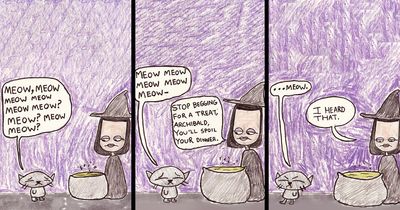 This Artist’s 34 Comics Featuring Gaplina & Ovelette Perfectly Capture Life’s Awkward Moments