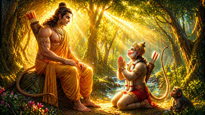 Why Did Ram and Hanuman Almost Fight? Hidden Truth