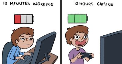54 New Comics About Video Game Logic And Bad Decisions By These Two Artists
