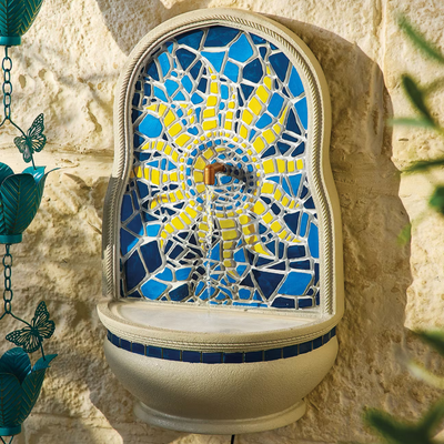 Aldi has updated its stunning £50 mosaic solar water feature for 2026 – its sunny new design will transform your garden into a Mediterranean oasis