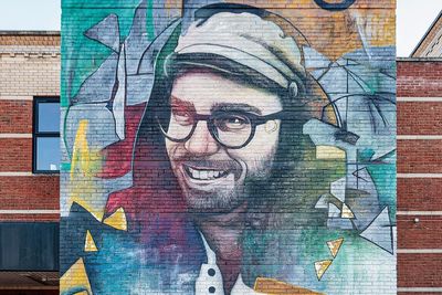 Mural created to honour artist Joseph Loughborough after death aged 44