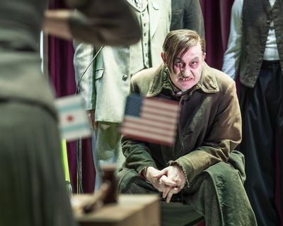 The Resistible Rise of Arturo Ui review – Mark Gatiss terrifies as Brecht’s fascistic cauliflower racketeer