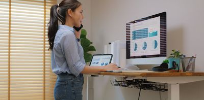 Is it better for your health to work standing up or sitting down?