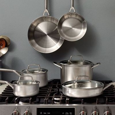 Ninja's EverClad range is bound to be a sellout thanks to its stainless steel, non-toxic features – it's here to rival bestselling picks from HexClad and Made In