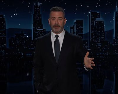Jimmy Kimmel on Trump’s Iran negotiations: ‘His word is as good as the gold commode he sits on’