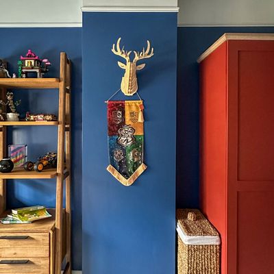 Dark blue walls and big opinions – why designing my 8-year-old son’s room challenged me more than I expected