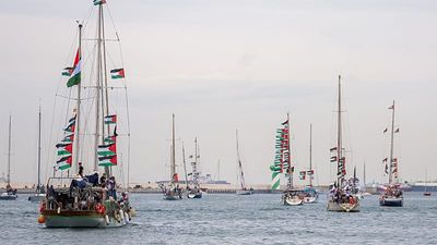 A new flotilla is heading to Gaza, amid fears of Israeli interceptions