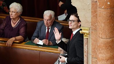 Gáspár Orbán, son of Hungary's outgoing prime minister, discharged from military