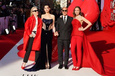 Meryl Streep, Anne Hathaway and Emily Blunt reunite for Devil Wears Prada 2's London premiere