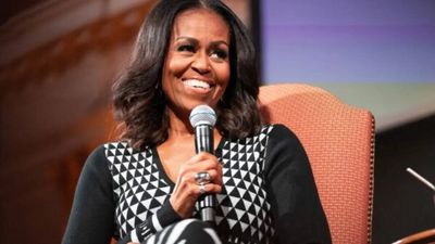 Quote of the day by Michelle Obama: “We should always have three friends in our lives-one who walks ahead who we look up to and follow; one who walks beside us, who is with us every step of our journey; and then, one who we reach back for and bring along after we've cleared the way.”