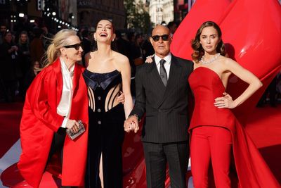 Red, black and white dominate the Devil Wears Prada 2 premiere as cast channel method dressing