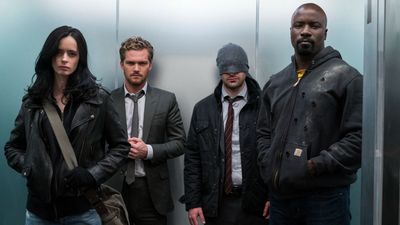 Daredevil: Born Again showrunner is fooling no one with his excuses about why the Luke Cage and Iron Fist actors were on set: "They came by to say hi"