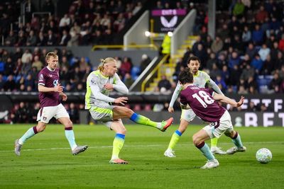Burnley relegated from Premier League after home defeat to new leaders Manchester City