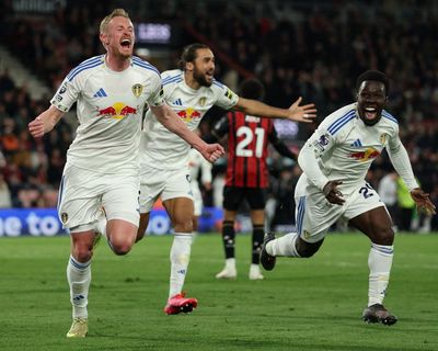 Longstaff’s late show moves Leeds closer to safety in dramatic draw at Bournemouth