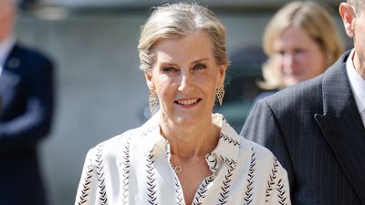 Duchess Sophie just added a summer essential to her wardrobe - her printed white dress gets a gold star for comfort and style