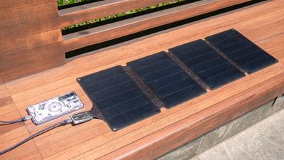 I just tested this portable solar panel to charge my phone — and it works a lot better than I thought