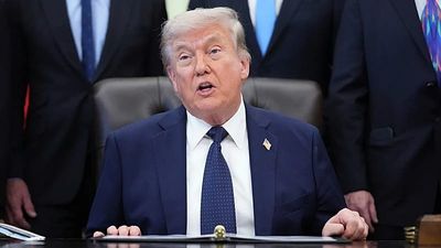 Donald Trump says the US is in no rush to end war but 'clock is ticking' for Iran