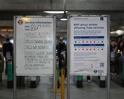 London faces more disruption as second 24-hour tube strike begins