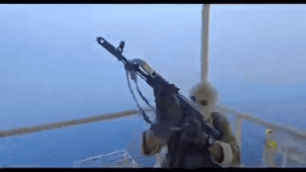 Watch: Video shows how Iran navy forces seized ships in Strait of Hormuz amid US standoff