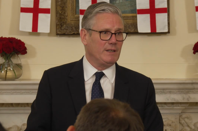 Starmer warns of divisive ‘voices both here and abroad’ in St George’s Day speech