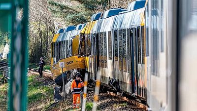 At least 18 injured, five critically, in head-on train crash in Denmark, officials say