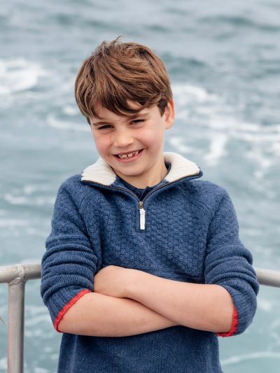 Prince Louis grins in new photo released to celebrate royal's eighth birthday