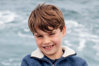 Prince Louis smiles on Cornwall holiday as he turns 8