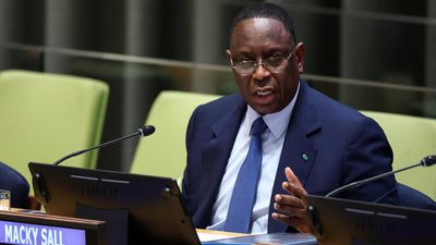 Macky Sall pitches four decades of power as his UN calling card