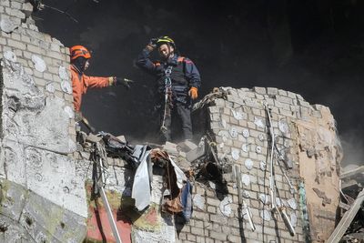 Russian drone attack on major Ukrainian city kills three and injures 10