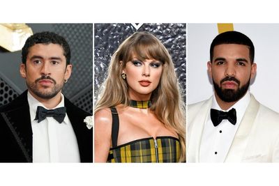 Taylor Swift and Bad Bunny top Spotify's first all-time most streamed artists list
