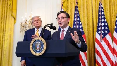 ‘We fought this effort with money’: Mike Johnson is seething with full-hearted loathing for Democrats after their big win in Virginia