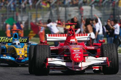 20 years ago, Michael Schumacher held off Fernando Alonso in Imola F1 duel