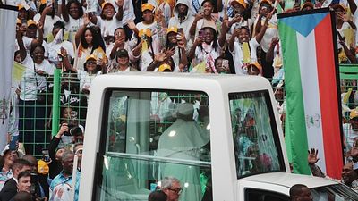 Pope Leo XIV ends Africa tour with open-air mass in Equatorial Guinea