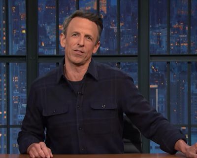 Seth Meyers on Kash Patel: ‘He has resting “run for your lives” face’