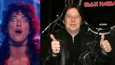 The niece of late Iron Maiden drummer Clive Burr has become a WWE wrestler – and her gimmick is pure 80s metal